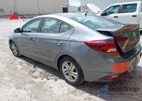 2019 Hyundai Elantra Sel from USA, damaged, VIN 5NPD84LFXKH403877